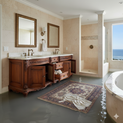 Adjust Right Helps Condo Flood In Laguna Beach California